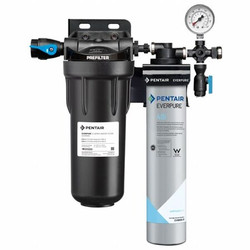 Everpure Water Filtration System,0.5 micron,18" H EV932461