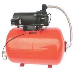 Dayton Jet Pump System,1/2 HP,30.0 gal. tank 5UXL0