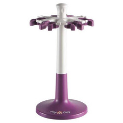 Heathrow Scientific Pipette Holder,ABS/TPE,Magenta 120057