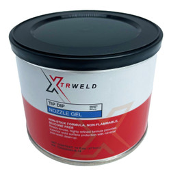 TDNOZGELB16 XTRweld Tip Dip Nozzle Gel, Round Jar, 16 oz