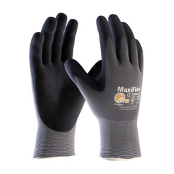 34-874/L PIP G-Tek Maxiflex Nitrile Gloves, Large, Black Coated