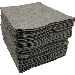U1PH100 Essentials 15" x 18" Universal Single Ply Heavyweight Sorbent Pads - 100 Count
