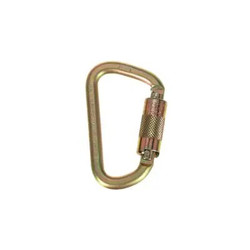 2000112 3M™ DBI-SALA® Saflok™ Carabiner, Yellow Zinc