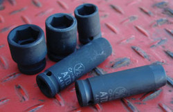 1/2" Drive 6-Point Deep Fractional Impact Socket - 15/16" 4430