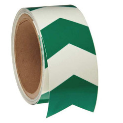 Brady Floor Tape,Green,2 inx15 ft,Roll 90971