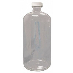 Manufacturer Varies Bottle,112 mm H,Clear,48 mm Dia,PK24 52JZ97