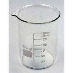 Manufacturer Varies Beaker,150 mL,80 mm H,60 mm Dia,PK12 5YGZ1