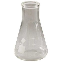 Manufacturer Varies Erlenmeyer Flask,250 mL,140 mm H,PK12 5YHN3