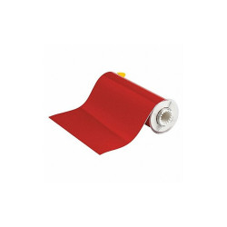 Brady Tape,Red,50 ft. L,10 In. W 13610