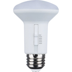 Satco 50W Equivalent R20 CCT Selectable Dim to Warm LED Light Bulb S11782