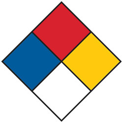 Brady Chemical Label,2"H,2"W,PK500 53061
