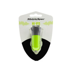 Mobilespec DC Charger,Portable,12 V DC,Hi-Vis Green MBSHVDC01
