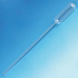 Globe Scientific Transfer Pipette,4.5mL,155mm L,PK500 136030-500
