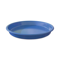 deflecto® Little Artist's Antimicrobial Craft Tray, 13" Dia., Blue 39514BLU