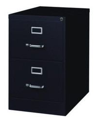 Alera® FILE,26.5"D,2 DR,LGL,BK 26233