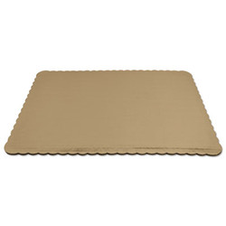 SCT® Gold Cake Pads, 1/2 Sheet, 14 x 19, Gold, Paper, 100/Carton SCH 1650