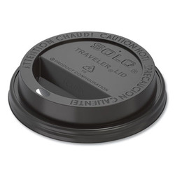 SOLO® LID,CUP,HOT,PLS,10OZ,BK TL31B2-0004