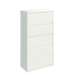 Alera® FILE,36" 5 D LATERAL,WH 26206