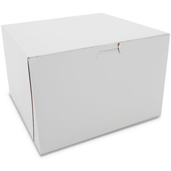 SCT® BOX,CAKE,9X9X6,LCKCRNR,WH SCH 0966
