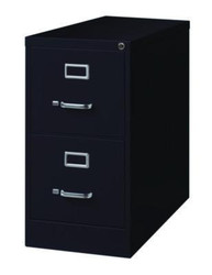 Alera® FILE,28.5"D  2 D LTR,BK 26241