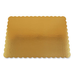 SCT® Gold Cake Pads, 19 x 14, Gold, Paper, 100/Carton SCH 1665