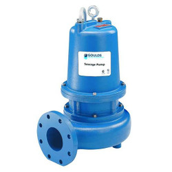 Goulds SewageEjectorPump,20ft,7.5hp,460VAC WS7534D4