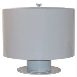 Solberg Filter Silencer,6" Flange Inlet,1100 cfm F-275P-600F