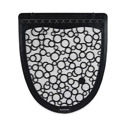 Boardwalk® MAT,URINAL,BLK/WHT BWKUMBW
