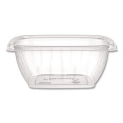 Dart® BOWL,PLASTIC SQUARE,CLR C12SB