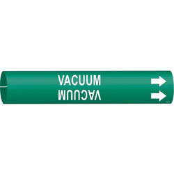 Brady Pipe Marker,Vacuum,13/16 in H,4/5 in W 4147-A