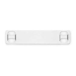 Panduit Marker Plate,316 SS,3/4in H,PK100 MMP350H-C316
