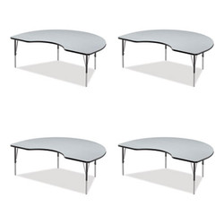 Correll® TABLE,AT TFL 48X72,GG/BK A4872TFKID15TP09954PK