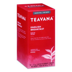 Starbucks® Teavana Tea Bags, English Breakfast, 0.09 oz, 24/Box SBK13087
