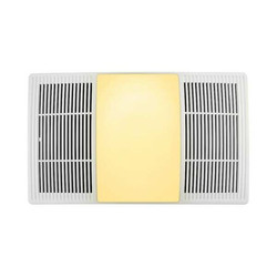 Broan Heater Exhaust Fan,Round,4" Dia.,110 cfm BHFLED110