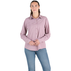 Berne Wmnmed Pnk Ls Btn Shirt WSH34HELBR400