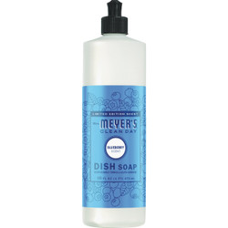 Mrs. Meyer's Clean Day 16 Oz. Blueberry Liquid Dish Soap 12122