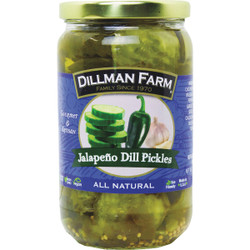 Dillman Farm Jalapeno Dill Pickles 732 Pack of 12