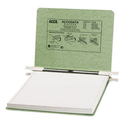 Acco Binder w/Hooks,6",9-1/2"x11",Green A7054115A