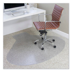 Es Robbins Chairmat,for Carpet,66"x60",Clear 122775