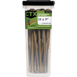Big Timber #17 x 7 In. Lag Screw (25 Ct.) CTX177-25