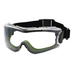 Pip SafetyGoggles,SynRubber,Clr,Wrparound,PR 251-63-0520