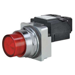 Siemens Pilot Light, Red, 30mm, Incandescent 52PL4E2