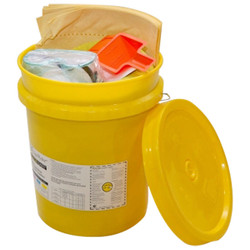FyterTech Spilfyter™ Grab & Go® Base Neutralizing Powder Bucket Spill Kit