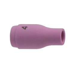 Alumina Nozzle TIG Cup, 1/4 in, Size 4, For Torch 17, 18, 20, 22, 25, 26, 9, Standard Pack of 10