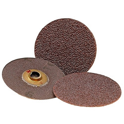Roloc™ Discs 361F, Aluminum Oxide, 2 in dia, TR, 24 Grit, 25000 RPM