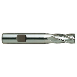 Yg-1 Tool Square End Mill, 0.5 in, HSS 07070
