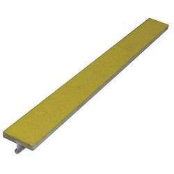 Wooster Products Stair Strip,Yellow,60in W,Extruded Alum WP24AYEL5