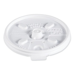 Dart Lid,Lift/Lock,Fits 6-10 oz.,White,PK1000 DCC 8FTL
