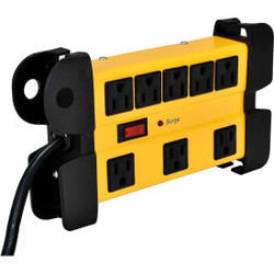 Global Industrial Safety Surge Protected Power Strip 8 Outlets 15A 1200 Joules 6