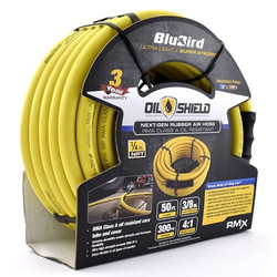 Rmx Industries Blubird Oil Shield 3/8" x 50ft. Air Hose BLBOS3850